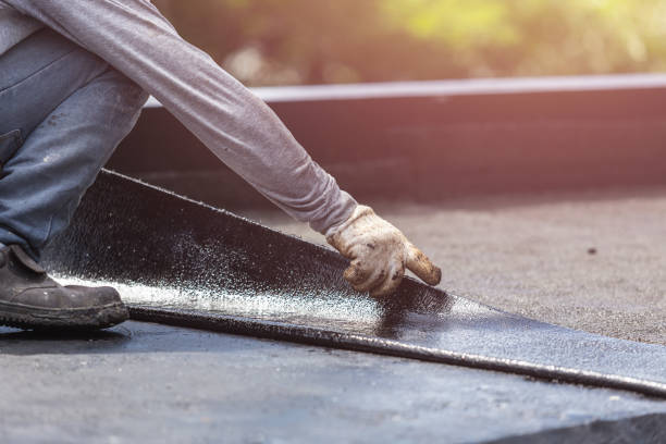 Professional Crawl Space Encapsulation technician working in Lovettsville, VA